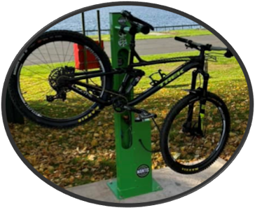 Showing the Cycle on the Maintenance Post on location